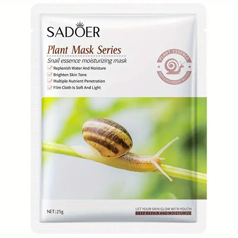 Mascarilla Rehidratante - Plant Mask - Caracol 25g Sadoer