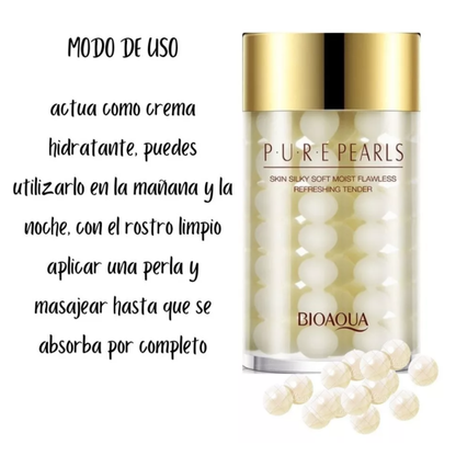 Crema-Loción Rejuvenecedora con Esencia de Perlas – Cara y Cuello 60g BIOAQUA