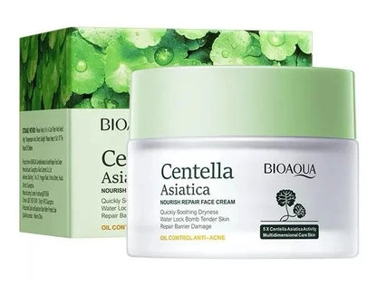 Crema Antiacné con Extracto de Centella Asiática (Face Cream Anti-Acne Centella Asiatica) – BIOAQUA