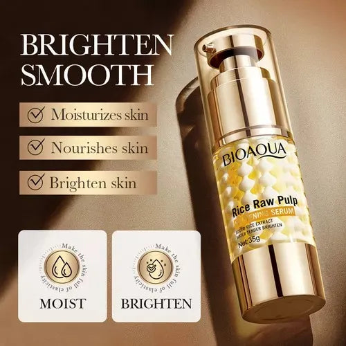 Suero Despigmentante con Extracto de Arroz (Rice Raw Pulp Whitening Serum) – BIOAQUA