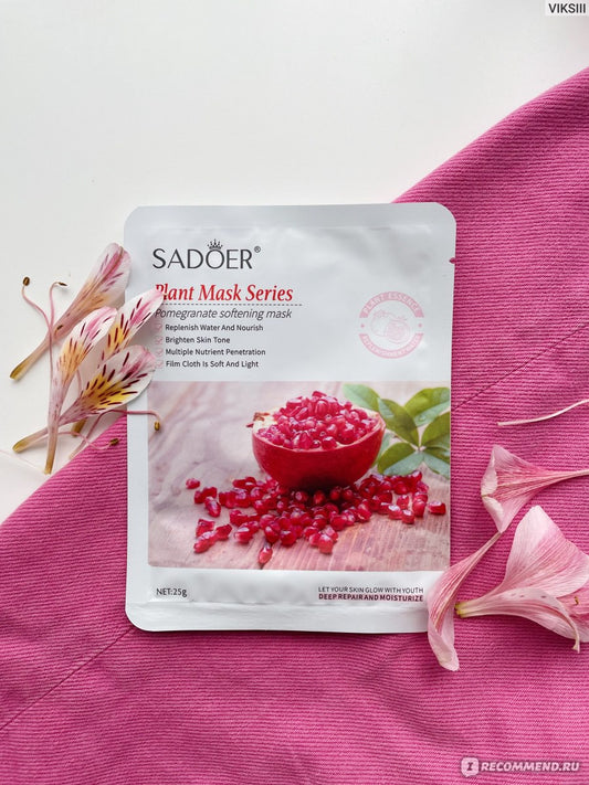 Mascarilla Rehidratante - Plant Mask - Granada 25g Sadoer