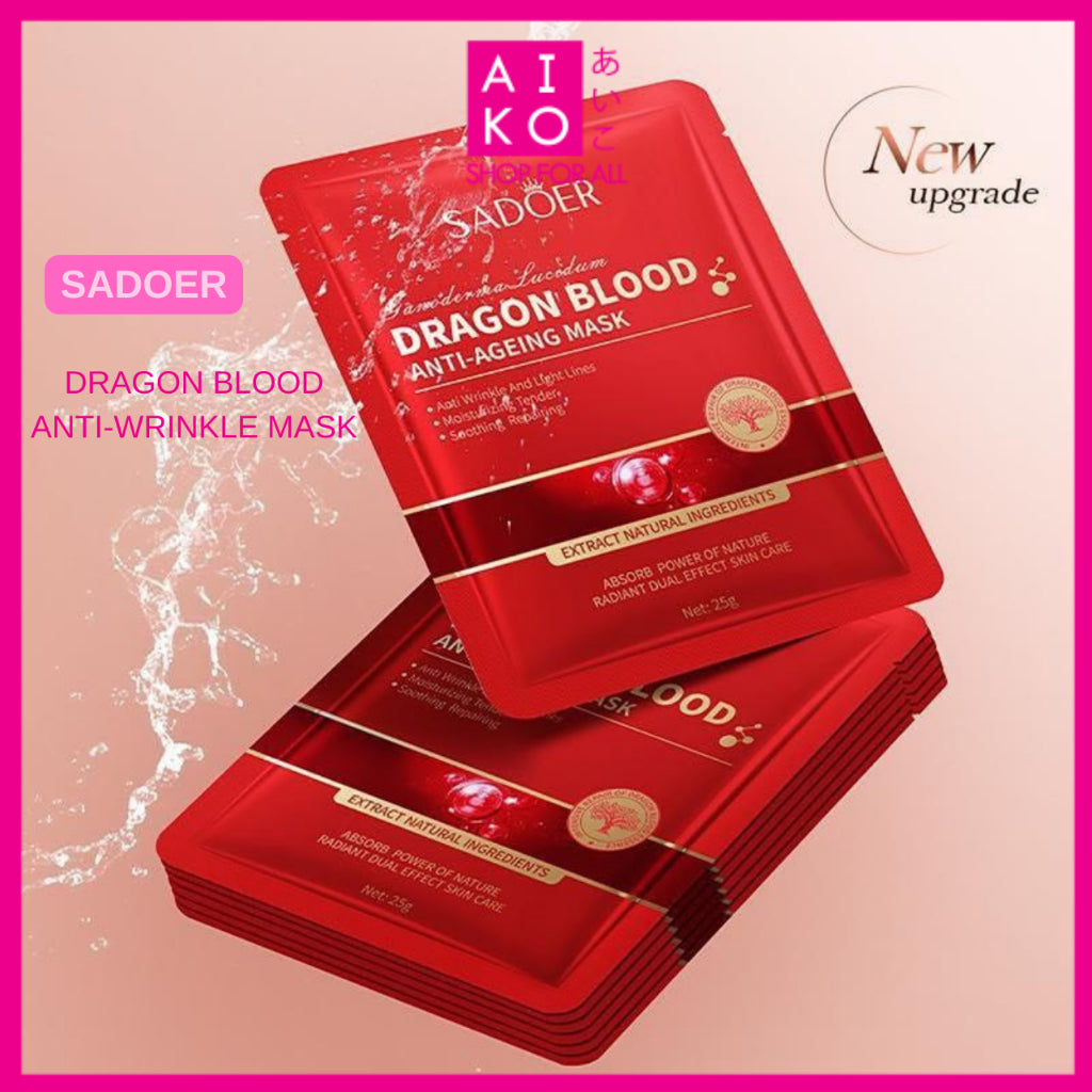 Mascarilla Anti-Edad Sangre de Dragón 25ml Sadoer